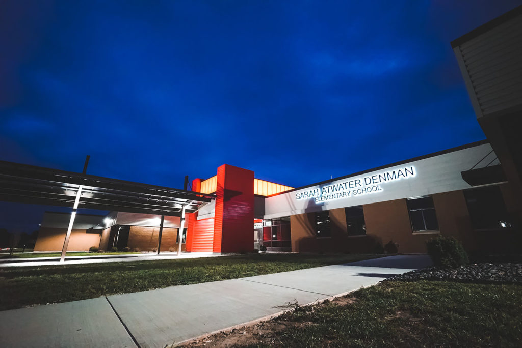 Denman Elementary School building exterior
