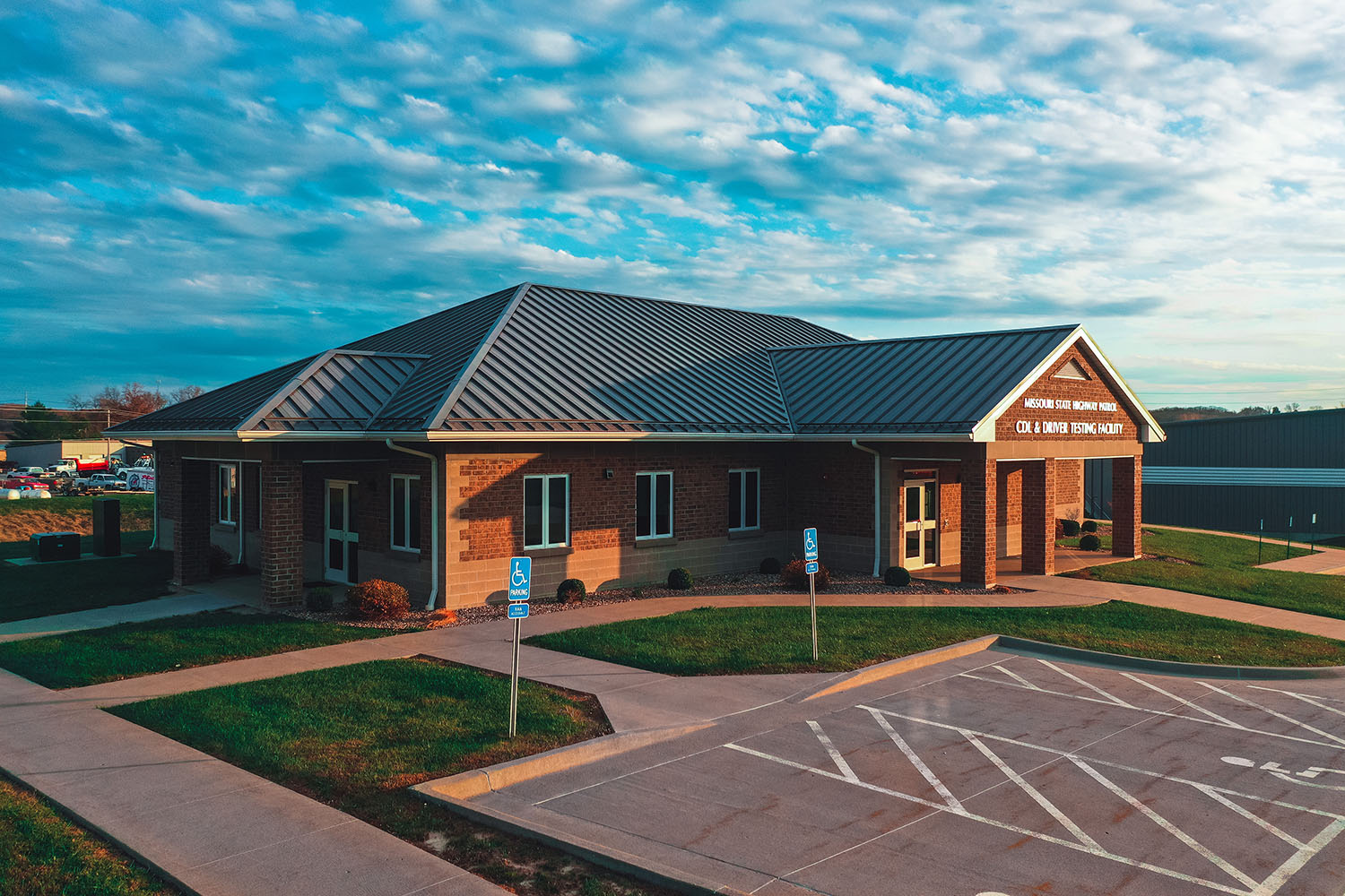 Hannibal CDL Testing Facility building