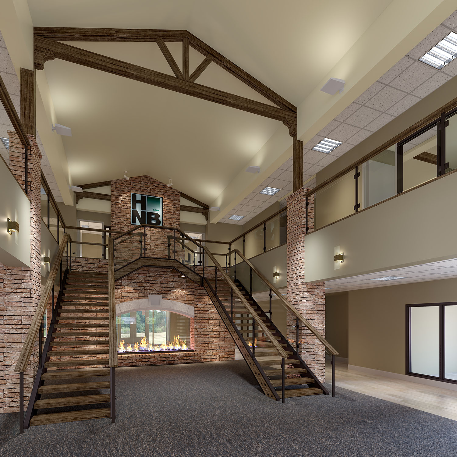 HNB building interior