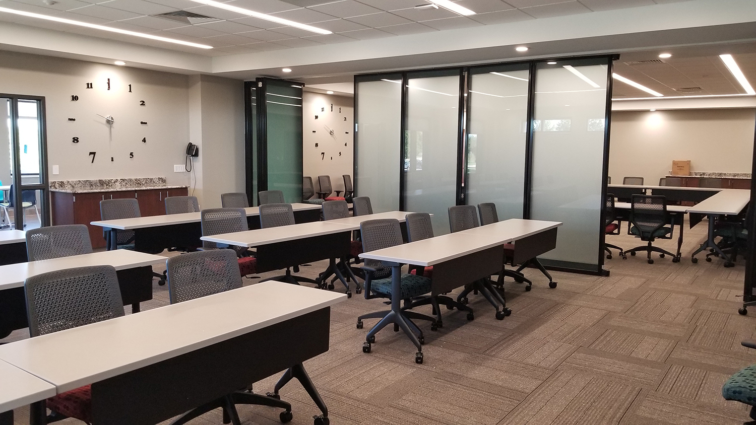 Inside the Mark Twain Behavioral Health center building