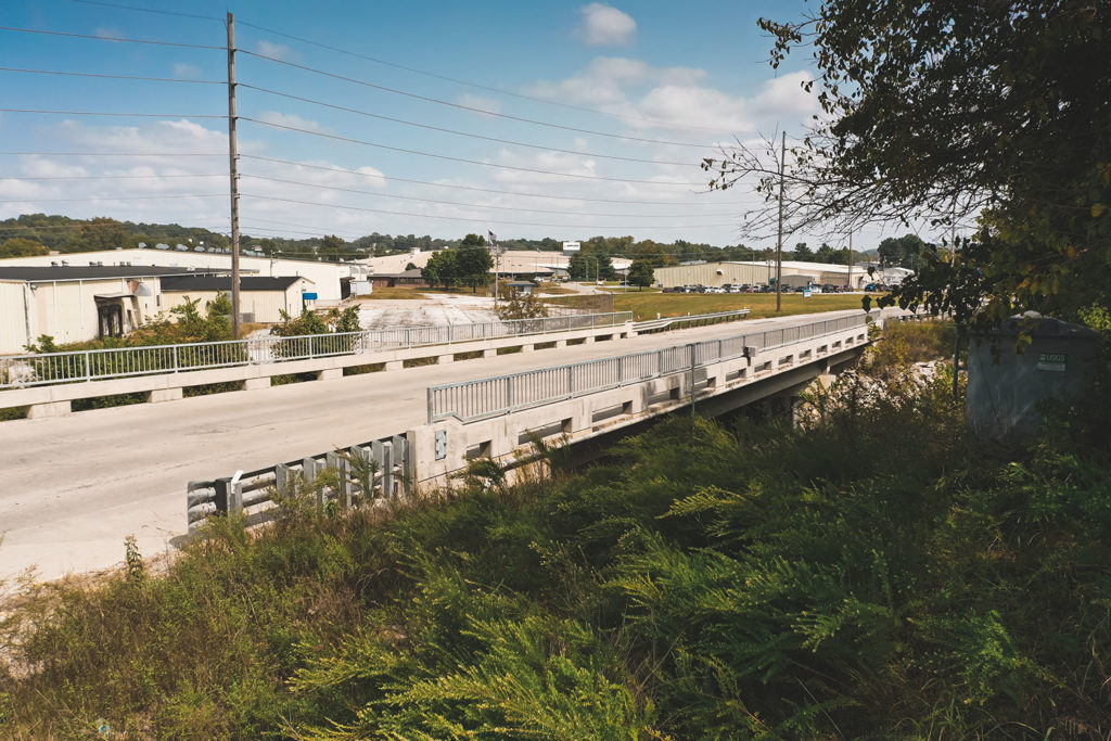 Bear Creek Bridge in Hannibal, Missouri